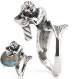 Meerjungfrau Fantasy Ring, Gr.51 bis 60