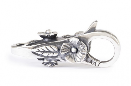 Pfad aus Bl�ten Verschluss, Silber