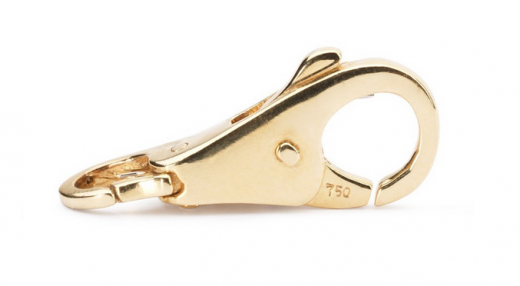 Glatter Verschluss, Gold