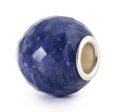 Runder Blauer Sodalith, facettiert