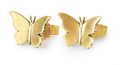 Fl�gelschlag Ohrstecker, 18k vergoldet