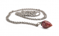 Fantasy Halskette mit Rubin 90 cm