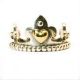 Krone mit Gold Trollbead Ring, Gr.51 bis 60